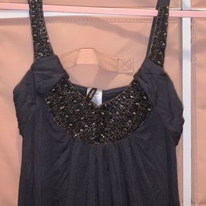 Banded embellished dress